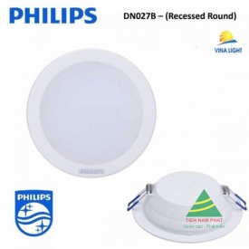 Đèn led âm trần 7W DN027B Philips